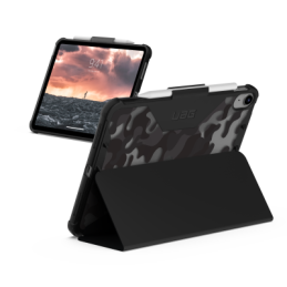 UAG Plyo dėklas su Apple pieštuko laikikliu, skirtas iPad 10.9" (10 kartos) – alyvuogių spalvos