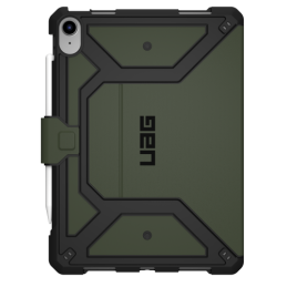 UAG Metropolis SE dėklas su Apple Pencil laikikliu, skirtas iPad 10.9" (10 kartos) – alyvuogių spalvos