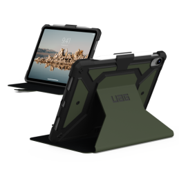 UAG Metropolis SE dėklas su Apple Pencil laikikliu, skirtas iPad 10.9" (10 kartos) – alyvuogių spalvos
