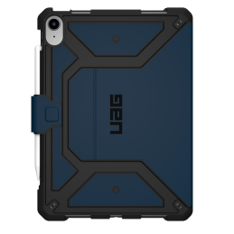 UAG Metropolis SE dėklas su Apple Pencil laikikliu, skirtas iPad 10.9" (10 kartos) – tamsiai mėlynas