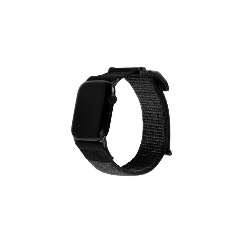 UAG aktyvus nailono dirželis Apple Watch 42 / 44 / 45 / 49 mm - grafito spalvos