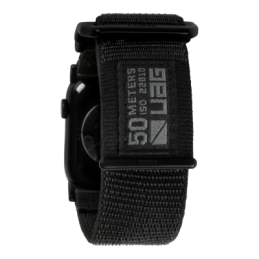 UAG aktyvus nailono dirželis Apple Watch 42 / 44 / 45 / 49 mm - grafito spalvos