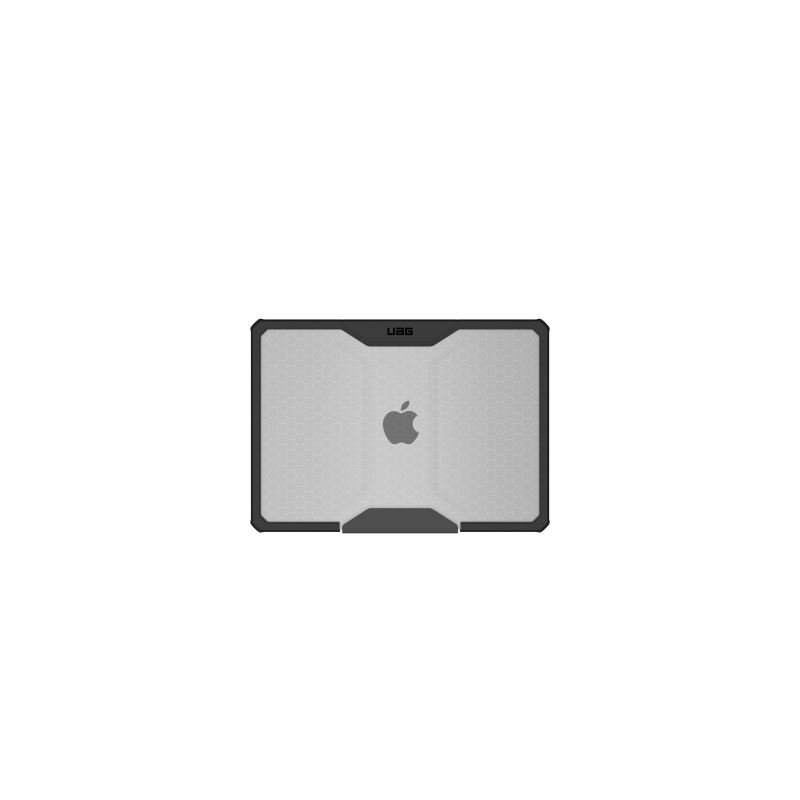 UAG Plyo dėklas, skirtas „MacBook Air 13“ (M2 2022 / M3 2024) – pilkai juodas