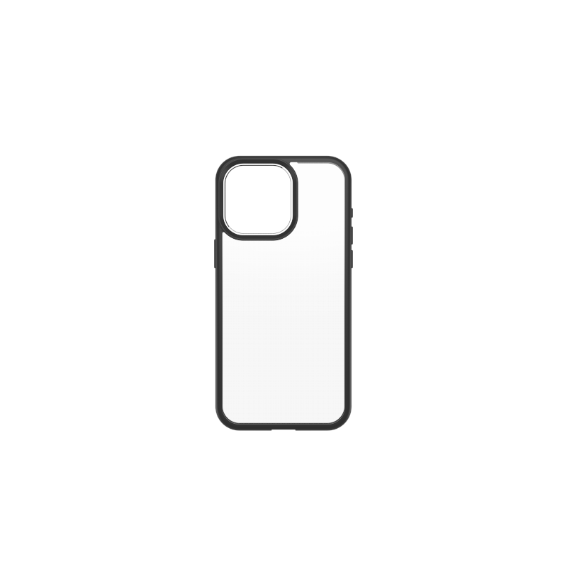 OtterBox React iPhone 15 Pro dėklas – skaidriai juodas