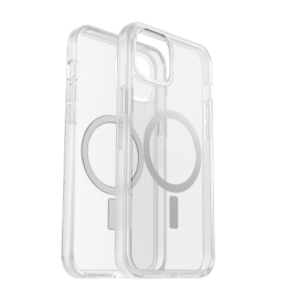 OtterBox Symmetry Clear Plus MagSafe dėklas, skirtas iPhone 15 Plus – skaidrus