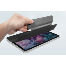 LAUT Huex Folio dėklas su Apple pieštuko laikikliu, skirtas iPad 10.9" 10 (kartos) - juodas