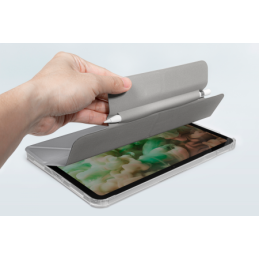 LAUT Huex Folio dėklas su Apple pieštuko laikikliu, skirtas iPad 10.9" 10 (kartos) - pilkas