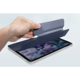 LAUT Huex Folio dėklas su Apple pieštuko laikikliu, skirtas iPad 10.9" 10 (kartos) – tamsiai mėlynas