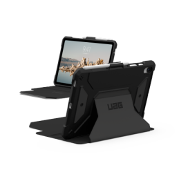 UAG Metropolis SE dėklas su rašiklio laikikliu, skirtas „Samsung Galaxy Tab S9 FE“ – juodas