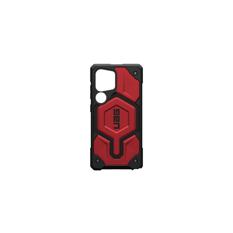 UAG Monarch MagSafe dėklas, skirtas Samsung Galaxy S25 Ultra 5G – raudonas