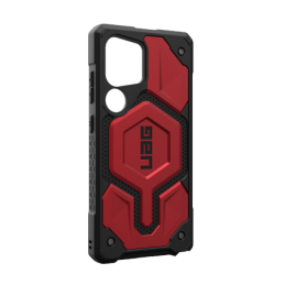 UAG Monarch MagSafe dėklas, skirtas Samsung Galaxy S25 Ultra 5G – raudonas