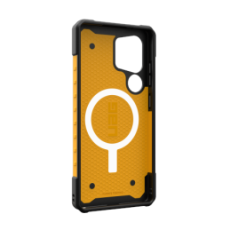 UAG Pathfinder Magnet MagSafe dėklas, skirtas Samsung Galaxy S25 Ultra 5G – geltonas