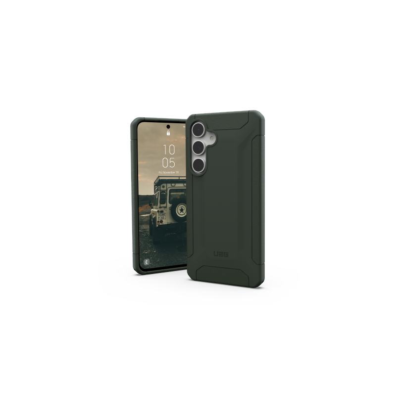 UAG Scout dėklas, skirtas Samsung Galaxy S24 FE – alyvuogių spalvos