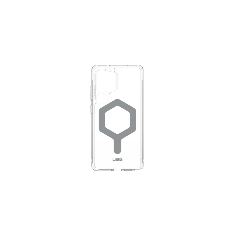 UAG Plyo Pro MagSafe dėklas, skirtas Samsung Galaxy S25 Ultra 5G – pilkas / skaidrus