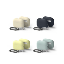 „Ringke“ silikoninis dėklas, skirtas „Apple AirPods Pro 1 / 2“ – tamsiai mėlynas