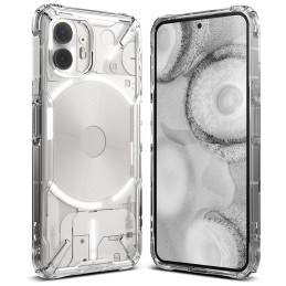 „Ringke Fusion X“ dėklas, skirtas „Nothing Phone 2“ – skaidrus
