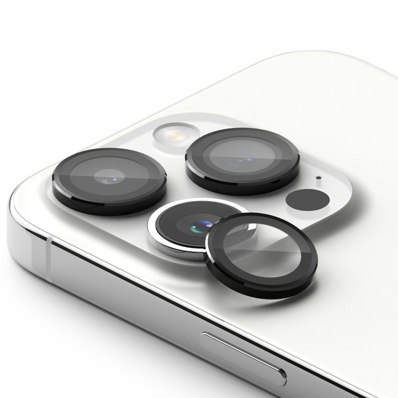 „Ringke“ kameros rėmelio apsauga, skirta „iPhone 15 Pro“ – juoda