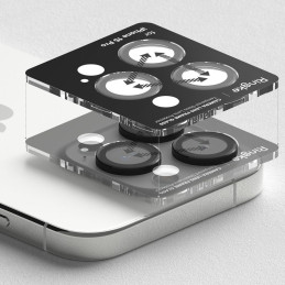 „Ringke“ kameros rėmelio apsauga, skirta „iPhone 15 Pro“ – juoda