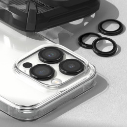 „Ringke“ kameros rėmelio apsauga, skirta „iPhone 15 Pro“ – juoda