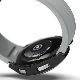 „Ringke Slim“ 2 dėklų rinkinys, skirtas „Samsung Galaxy Watch 6 Classic 43 mm“ – juodas ir skaidrus