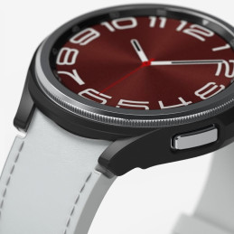 „Ringke Slim“ 2 dėklų rinkinys, skirtas „Samsung Galaxy Watch 6 Classic 43 mm“ – juodas ir skaidrus