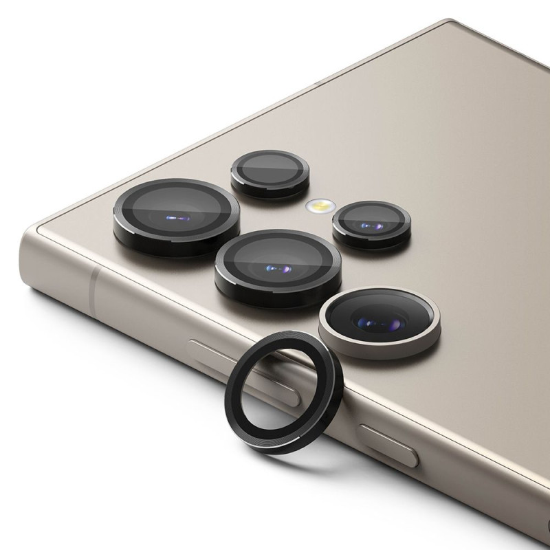 „Ringke“ kameros rėmelio apsauga, skirta „Samsung Galaxy S24 Ultra“ – juoda