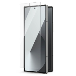 „Ringke“ grūdinto stiklo ekrano apsauga, skirta „Samsung Galaxy Z Fold 6“ - skaidrus