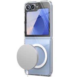 „Ringke Fusion MagSafe“ dėklas, skirtas „Samsung Galaxy Z Flip 6“ – skaidrus