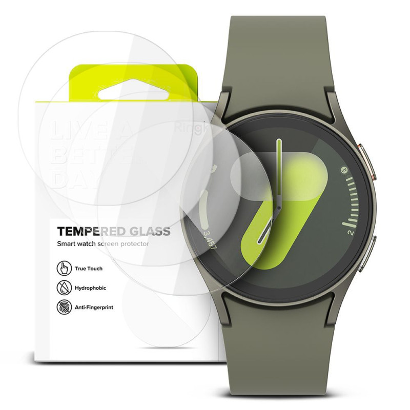 „Ringke“ grūdintas stiklas, skirtas „Samsung Galaxy Watch 44mm“ laikrodžiui