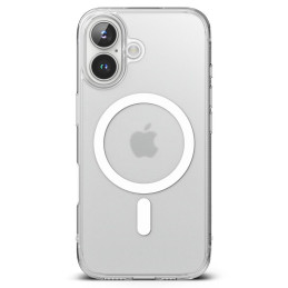„Ringke Fusion MagSafe iPhone 16“ dėklas – skaidrus matinis