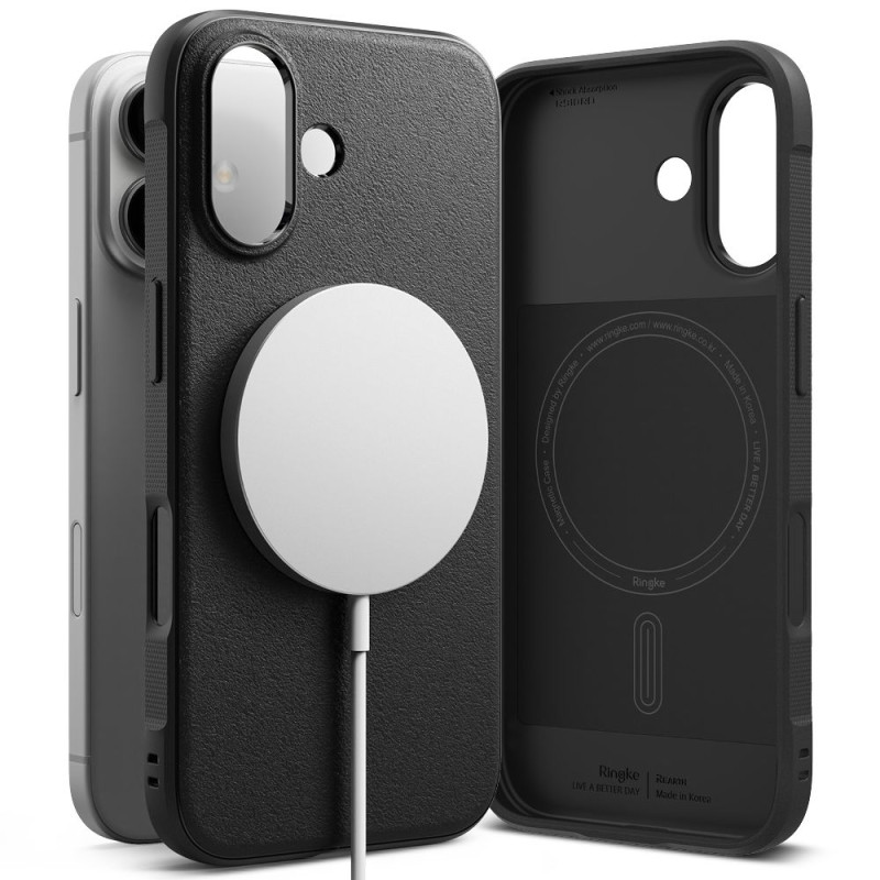 „Ringke Onyx MagSafe iPhone 16“ dėklas – juodas