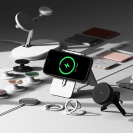 „Ringke“ silikoninis „MagSafe“ iPhone 16 dėklas – juodas