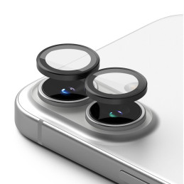„Ringke“ kameros rėmelio apsauginių dėklų, skirtų „iPhone 16 / 16 Plus“, 2 vnt. pakuotė – juodas