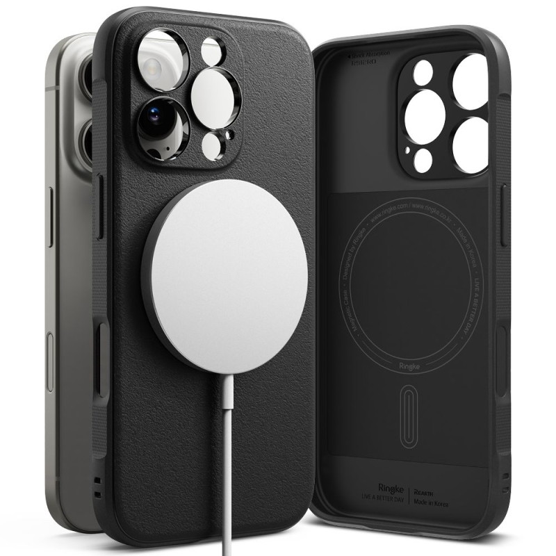 „Ringke Onyx MagSafe iPhone 16 Pro“ dėklas – juodas