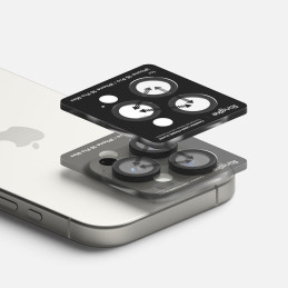„Ringke“ kameros rėmelio apsauginių dėklų, skirtų „iPhone 16 Pro / 16 Pro Max“, 2 vnt. pakuotė – juodas