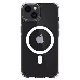 Spigen Ultra Hybrid Mag dėklas su MagSafe iPhone 13 mini - baltas