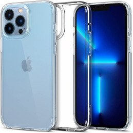 Spigen Ultra Hybrid dėklas, skirtas iPhone 13 Pro Max - skaidrus