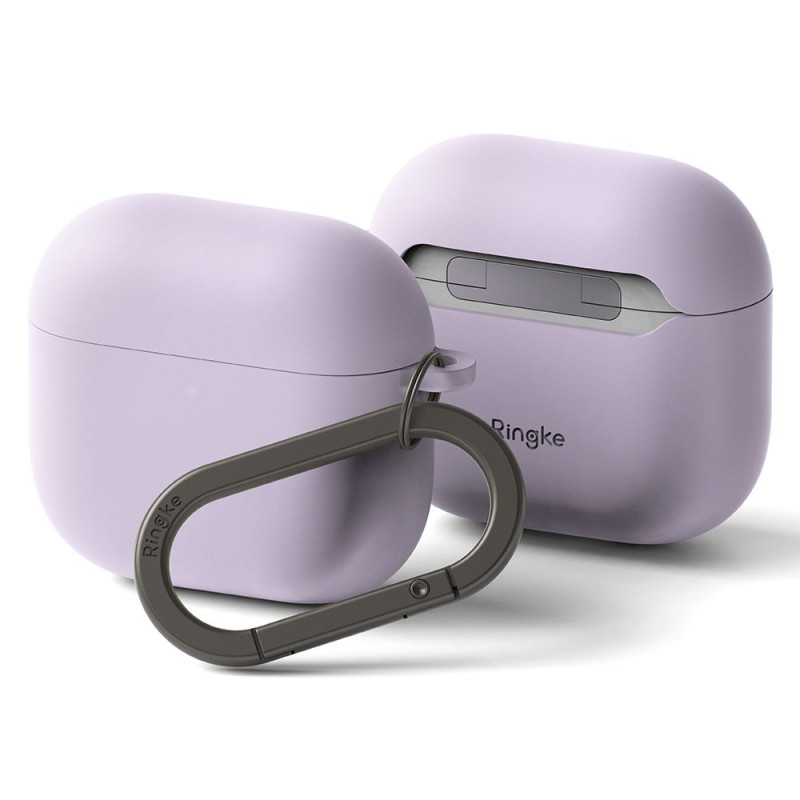 „Ringke“ silikoninis dėklas, skirtas „Apple AirPods 4“ ausinėms – violetinis
