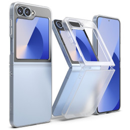 „Ringke Slim“ dėklas, skirtas „Samsung Galaxy Z Flip 6“ – skaidrus matinis