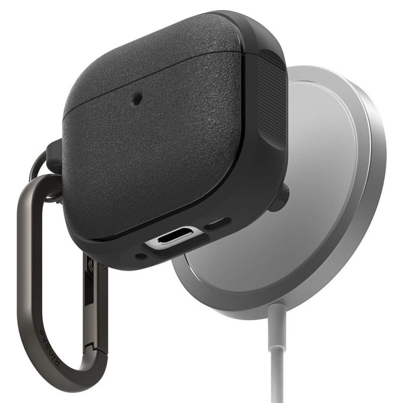 „Ringke Onyx MagSafe“ dėklas, skirtas „Apple AirPods 4“ ausinėms – juodas