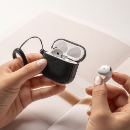 „Ringke Onyx MagSafe“ dėklas, skirtas „Apple AirPods 4“ ausinėms – šviesiai raudonas