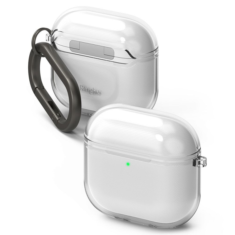 „Ringke Air“ dėklas, skirtas „Apple AirPods 4“ ausinėms – skaidrus