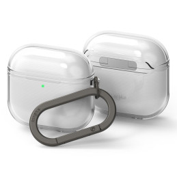 „Ringke Air“ dėklas, skirtas „Apple AirPods 4“ ausinėms – skaidrus