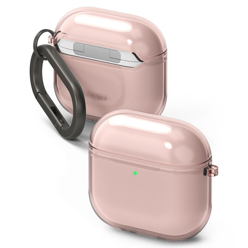„Ringke Air“ dėklas, skirtas „Apple AirPods 4“ ausinėms – rožinis