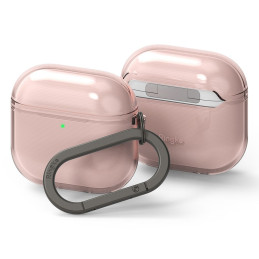 „Ringke Air“ dėklas, skirtas „Apple AirPods 4“ ausinėms – rožinis