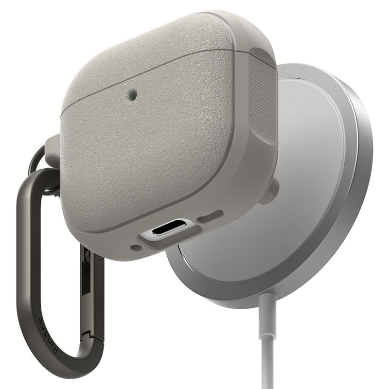 „Ringke Onyx MagSafe“ dėklas, skirtas „Apple AirPods 4“ ausinėms – pilkas