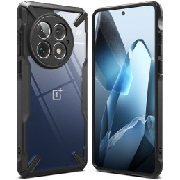 „Ringke Fusion X“ dėklas, skirtas „OnePlus 13“ – juodas
