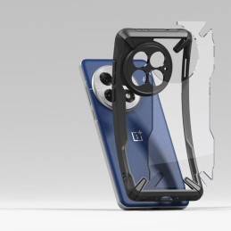 „Ringke Fusion X“ dėklas, skirtas „OnePlus 13“ – juodas