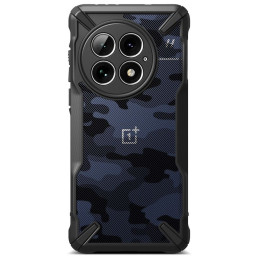 „Ringke Fusion X“ dėklas, skirtas „OnePlus 13“ – juodas kamufliažinis