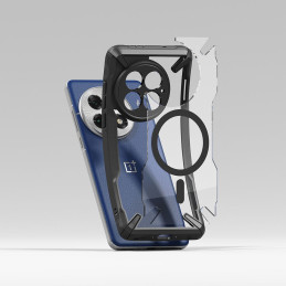 „Ringke Fusion X MagSafe“ dėklas, skirtas „OnePlus 13“ – juodas